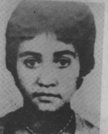 Tatiana Valentina FARIÑA CONCHA, militante de las Juventudes Comunistas. Según versiones de prensa, murió el día 14 de mayo de 1985 cuando, en un baño del ... - farinatatiana